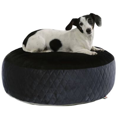 Kerbl Poduszka dla psa, 80x25 cm, czarno-niebieska