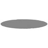 vidaXL Mata pod basen, jasnoszara, &Oslash;244 cm, geowł&oacute;knina poliestrowa
