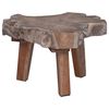 vidaXL Stolik nocny Brązowy 40 x 40 x 25 cm Lite Drewno Recyklingowe