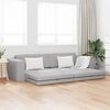 vidaXL Sofa Bed Szary chmur 245 x 78 x 77 cm tkanina
