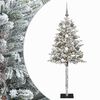 vidaXL Sztuczna choinka z bombkami 120 cm 150 LED Ciepła biel