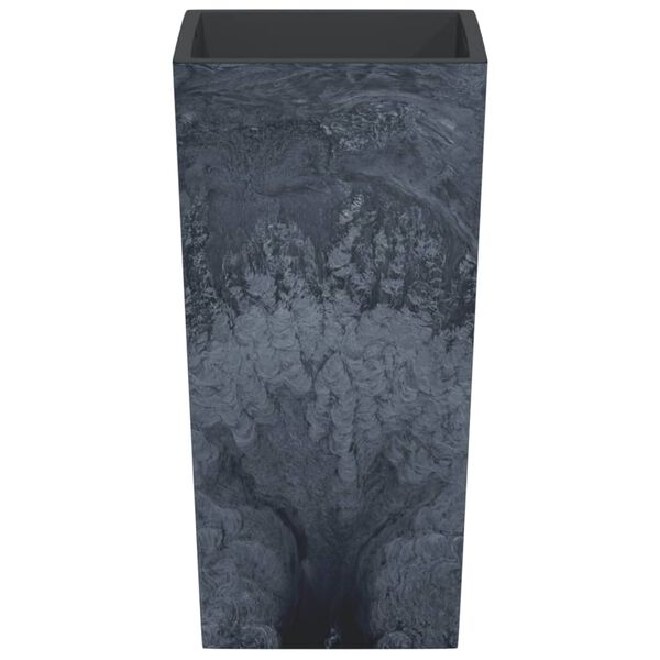 vidaXL Donica z pojemnikiem wewnętrznym, antracyt, 21/49 L, beton PP