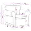 vidaXL Sofa 2 pcs Ciemnoszary
