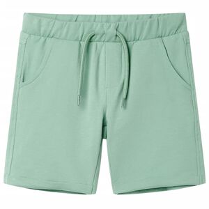 Szorty dziecięce ze sznurkiem, jasne khaki, 140