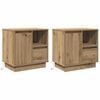 vidaXL Szafka Nocna 2 szt. Dąb rzemieślniczy 50 x 34,5 x 50 cm