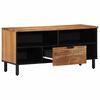 vidaXL Szafka pod telewizor brązowy 100 x 33 x 46 cm Drewno z mango