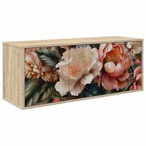 vidaXL Szafka na telewizor montowana na ścianie BORNE 102 x 33 x 40 cm