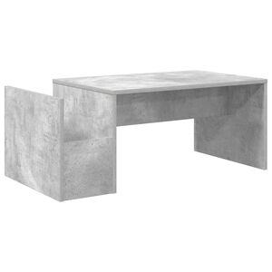 vidaXL Stolik kawowy Betonowy szary 90 x 45 x 35 cm