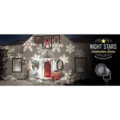 Night Stars Projektor LED Holiday Charms, 6 wzorów, 12 W