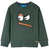 Bluza dziecięca, ciemnozielona, 92