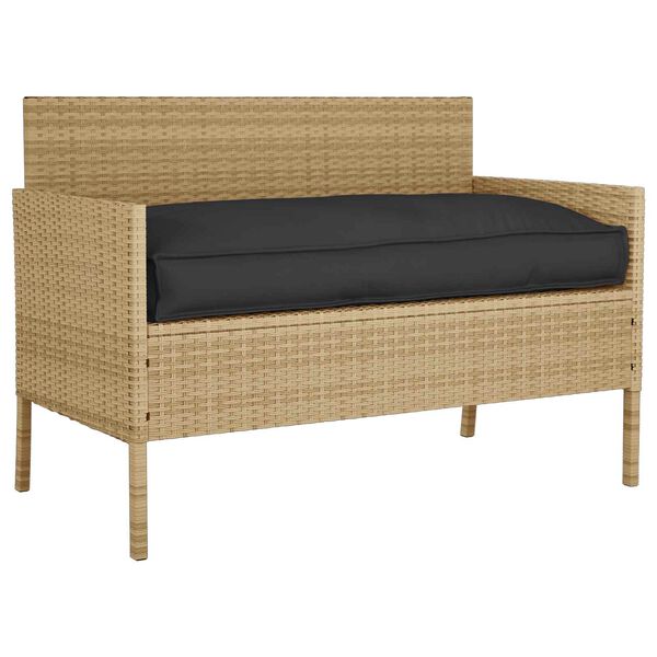 vidaXL Poduszka Czarny 120 x 60 x 12 cm Materiał Oxford