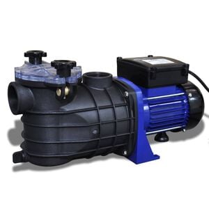 vidaXL Elektryczna pompa basenowa, 500 W, niebieska