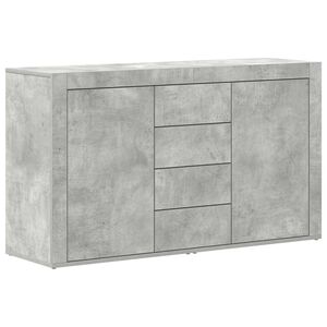 vidaXL Bufet Betonowy szary 120 x 36 x 69 cm Drewno inżynieryjne
