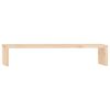 vidaXL Podstawka na monitor, 50x27x10 cm, lite drewno sosnowe