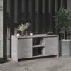 vidaXL Szafka pod TV, szarość betonu, 102x37,5x52,5 cm
