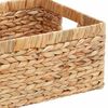vidaXL Kosze do przechowywania 3 pcs Naturalny 40 x 30 x 18 cm