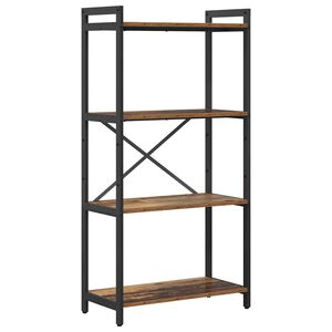 vidaXL P&oacute;łka na książki 60 x 30 x 120 cm Drewno inżynieryjne
