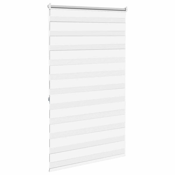 vidaXL Roleta Zebra 100,9x175 cm Szerokość materiału 96,7 cm biała