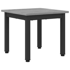 vidaXL Stolik kawowy Szary Sonoma 40 x 40 x 36 cm Drewno inżynieryjne