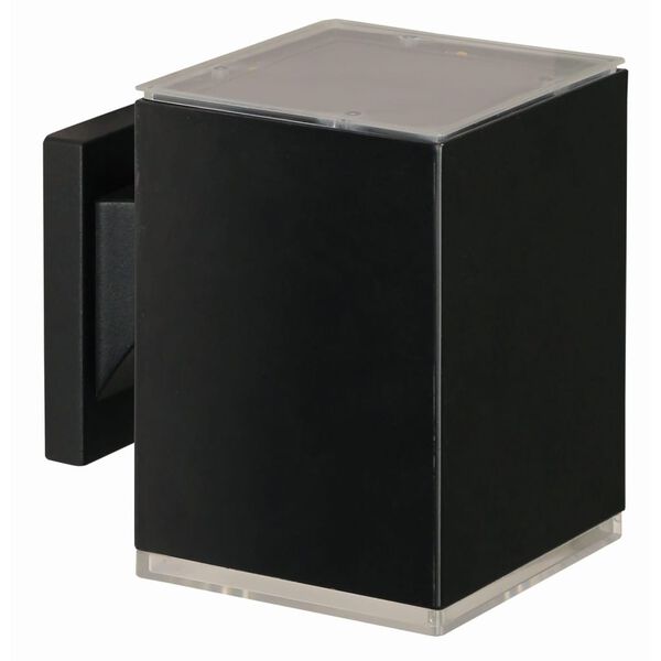 Luxform Inteligentna, hybrydowa lampa solarna LED Maine, czarna