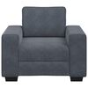 vidaXL Sofa Fotel Ciemnoszary 100x77x82 cm Aksamit