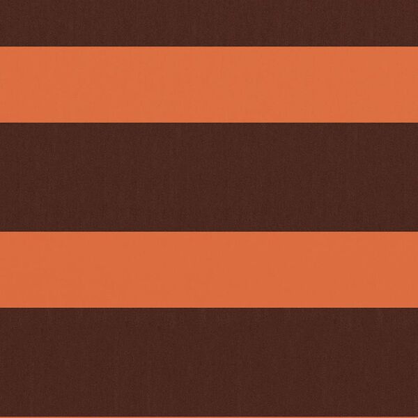 vidaXL Parawan balkonowy, pomarańcz i brąz, 120x300 cm, tkanina Oxford