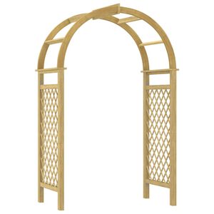vidaXL Pergola ogrodowa, 141x97x243 cm, impregnowane drewno sosnowe