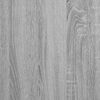 vidaXL Szafka RTV Szara Sonoma 80x31x25,5 cm Drewno klejone