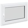 vidaXL Okno piwniczne typu tilt & turn RISOR 90 x 70 cm PVC i szkło