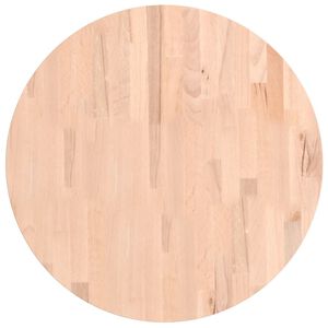 vidaXL Blat do stolika, &Oslash;60x1,5 cm, okrągły, lite drewno bukowe