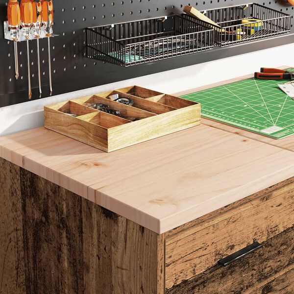 vidaXL Szafki garażowe 2 szt. Stare drewno Drewno klejone