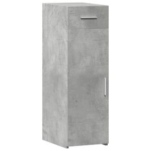 vidaXL Szafka, szarość betonu, 30x42,5x93 cm, materiał drewnopochodny