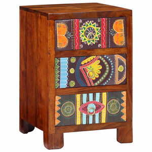 vidaXL Szafka nocna 40x40x60 cm Drewno lite Akacja