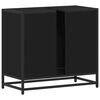 vidaXL Szafka pod umywalkę, czarna, 65x33x60 cm