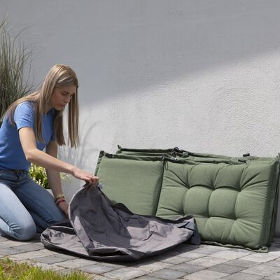 Madison Pokrowiec na poduszki ogrodowe, 175x80x60 cm, szary