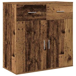 vidaXL Bufet Stare drewno 78 x 38 x 80 cm Drewno inżynieryjne