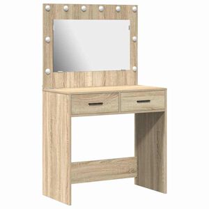 vidaXL Toaletka Dąb Sonoma 78,5 x 41 x 135 cm Drewno inżynieryjne