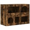 vidaXL Bufet ELST Dąb wędzony 80,5 x 35 x 59 cm Drewno inżynieryjne