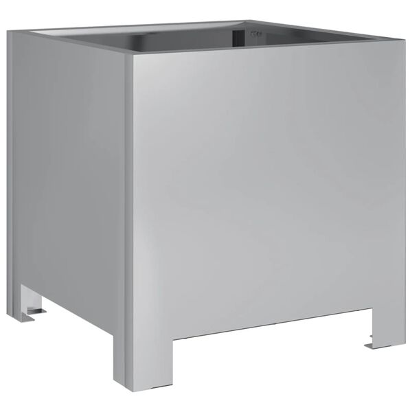 vidaXL Donica ogrodowa, 30x30x30 cm, stal galwanizowana