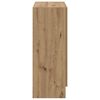 vidaXL Szafka na książki, dąb artisan, 82,5x30,5x80 cm
