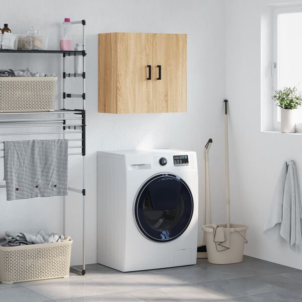 vidaXL Szafka wisząca, dąb sonoma, 60x31x60cm, materiał drewnopochodny