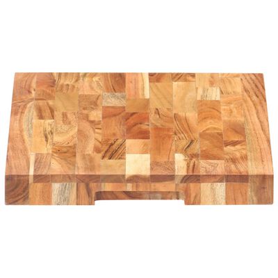 vidaXL Deska do krojenia, 40x30x4 cm, lite drewno akacjowe
