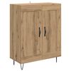 vidaXL Highboard Dąb rzemieślniczy 69,5 x 34 x 90 cm
