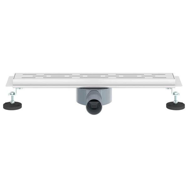 vidaXL Odpływ prysznicowy z szklaną pokrywą i syfonem 360&deg; 50 cm