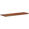 vidaXL Parapet okienny Brązowe Drewno 140 x 40 x 4,5 cm PVC