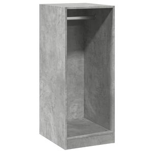 vidaXL Szafka garderobiana, szarość betonu, 48x41x102 cm