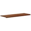 vidaXL Parapet okienny Brązowe Drewno 140 x 50 x 4,5 cm PVC