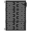 vidaXL Brama ogrodowa 85 x 150 cm Stal Malowana Proszkowo Zamykane