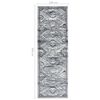 vidaXL Chodnik dywanowy, BCF, orientalny szary, 100x300 cm