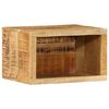 vidaXL Szafka Nocna Brązowy 40 x 30 x 25 cm Drewno z mango